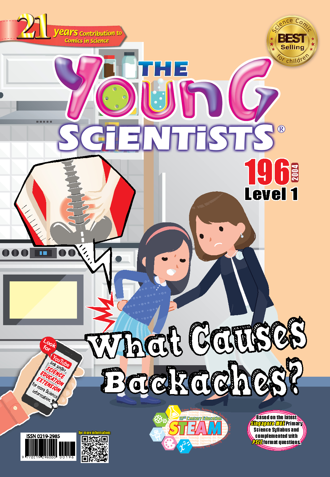 The Young Scientists Level 1- 196 What Causes Backaches